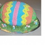 Easter egg cake